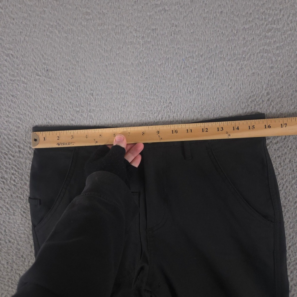 Tilit Nyc Pants Mens 30x35 Black Chef Goods Slim Straight Stretch Utility Work View 5